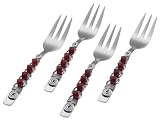Wild Eye Designs Mini Forks, Set of 4, Red