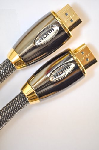 1METER PRO GOLD RED (1.4a Version, 3D) HDMI TO