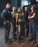 RAINBOW FRANCKS AS LT. AIDEN FORD, DAVID HEWLETT AS DR. RODNEY MCKAY, TORRI HIGGINSON AS ELIZABETH WEIR, PH.D., RACHEL LUTTRELL AS TEYLA EMMAGAN, PAUL MCGILLION AS DR. CARSON BECKETT, JOE FLANIGAN AS MAJOR/LT. COLONEL JOHN SHEPPARD FROM STARGATE: ATLANTIS - Licensed Photo - Professional Photographic Print - Picture SIZE 10x8 (25x20cm)