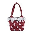 University of Oklahoma - Medium Bow Bucket Purse University of Oklahoma - Medium Bow Bucket Purse