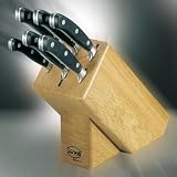 Sanelli 990065 Oak Wood Block 6 Pc