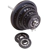 CAP Barbell 300-Pound Olympic Set (Includes 7 Ft Bar)