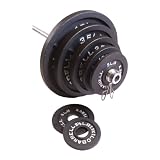 CAP Barbell 35 lb Black Olympic Weight Plate