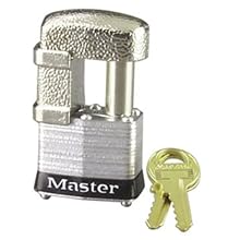 Master Lock 37KA Keyed Alike Armored Trailer Lock with Shackle Guard