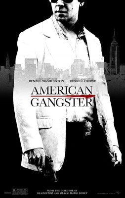 American Gangster Double Sided Advance Movie Poster Russell Crowe 27x40