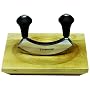Typhoon Zen Beech Wood Small Hachoir Set with Stainless Steel Mezzaluna