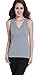 CAKYE Women Nursing Tank Top Camisole Sleep Bra For Maternity / Breastfeeding (Large: Fits for Weight 140-165 lb, Black + Grey (2pcs))