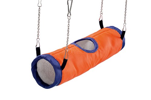 Nobby 81055 Kuscheltunnel 30 x &Oslash; 9 cm, orange-blau Preisvergleich