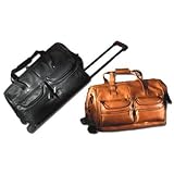 Andrew Philips Vaqueta Deluxe Framed Cabin Bag with Telescoping Handle