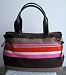 Kate Spade Luggage Stripe Henry Business Bag Purse Tote Multi