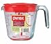 Pyrex Accents 2-Cup Measuring Cup with Lid - Red
