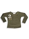 Wild Mango - Girls Long Sleeved Top, Dark Olive