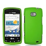 Electromaster(TM) Brand - Neon Green Rubberized Snap-On Hard Skin Case Cove ....