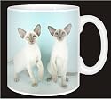 TWO SIAMESE CATS Coffee Mug