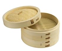 Joyce Chen 10-Inch Bamboo Steamer Set