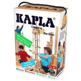 41glSHFHB8L 200 Piece Wooden Building Set by Kapla