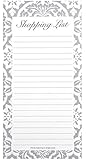C.R. Gibson CM1-14117 Vanderbilt Magnetic Shopping List Pad, Multicolor