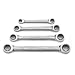 GearWrench 9240 4 Piece SAE Double Box Ratcheting Wrench Set