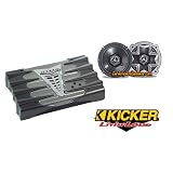 Buy PAIR OF KICKER DS600 6½'' 2-WAY COAXIAL SPEAKER AND ONE KICKER KX150.2 150 WATT 2 CHANNEL AMP by KENWOOD/KICKER