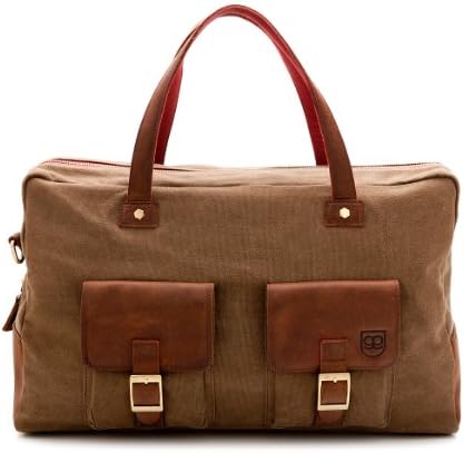 Gorjana Griffin Mens Assembly Carry On - Coffee Brown/Red