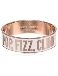 kate spade new york "Idiom Bangles" Pop Fizz Clink Bangle Bracelet, 2.25"
