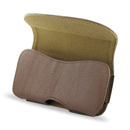 Leather Pouch Protective Carrying Cell Phone Case for HTC HD7 HD2 (T-mobile) / HTC Surround AT&T EVO 4G / HTC Desire / LG Quantum AT&T / Samsung Transform Sprint Fascinate Captivate (Galaxy S) (I9000) / Vibrant (Galaxy S) Android T959 / Motorola D
