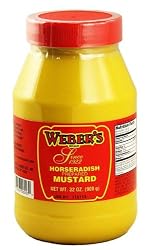 Buffalo's Own Weber's Brand Original Horseradish Mustard 32oz.