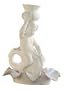 Belleek Fine Parian China B0941 Dolphin 7.5-Inch Limited-Edition Candlestick