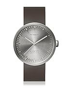 LEFF Amsterdam Reloj con movimiento Miyota Unisex Tube Watch D42 Acero / Marrón 42 mm
