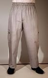 Chef Revival Houndstooth Chef Cargo Pants 100 Cotton, size 2X