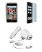 Apple iPod Touch 3G Accessories. Premium Accessory Kit for iPod Touch 3rd Generation: Clear Silicone Skin Case Cover Protection + USB Car Auto DC Charger + USB Travel Home AC Charger + USB Retractable Cable + Full body Screen Protector