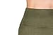 My House of Chic MHOC Maxi Skirt - Rayon Spandex - Long Skirt - Foldable High Waist - Many Colors (Small, Olive)
