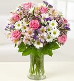 Flowers - Florist Select Bouquet - Large with Clear Vase