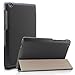 Infiland ASUS Zenpad C 7.0 Shell Case - Ultra Slim Lightweight Tri-Fold Smart Stand Cover Case for 2015 Released ASUS ZenPad C 7.0 Z170C / Z170CG / Z170MG 7-inch Tablet, Black