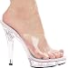 M-Vanity Clear Platform Mule Sandal High Heel Shoes