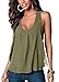 Merryfun Women's Casual Sleeveless Chiffon Tank Top Vest Shirt