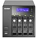 QNAP TS-459 Pro NAS-Geh?use (Gigabit, 2x RJ45, 4-Bay f?r 8,9 cm (3,5 Zoll), SATA-I/II, 1GB DDR2 RAM, 5x USB 2.0, 2x e-SATA, RAID 0/1/5/6)