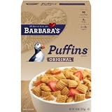 Barbara's Bakery Original Puffins Cereal, 10-Ounce Box, Pack of 4