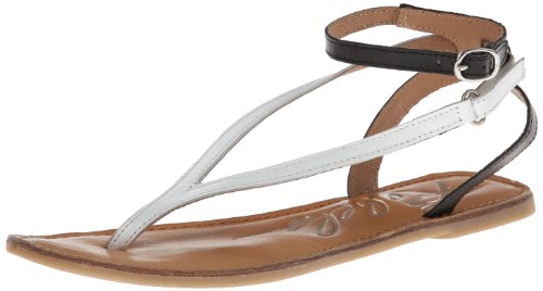 Rebels Women's Saturn Dress Sandal,White/Black,7 M US