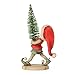 Enesco Heart Elf with Christmas Tree Figurine, 4.33-Inch