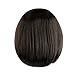 Leiwo Wigs,14 inch(35cm) Short Synthetic Bob Straight Hair Wigs for Cosplay and party-Black