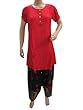 Red Kurta Designer Paisley Designer Salwar Set