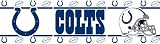 Indianapolis Colts 2-ROLLS WALL PAPER BORDER 5X30'