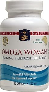 Nordic Naturals Omega Woman, 500 mg, 120 Soft Gels