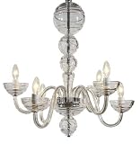 Waterford Crystal Cosmic Chandelier 6 Arm - Clear