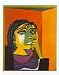 Dora Maar by Pablo Picasso. Size 8.75 inches width by 10.26 inches height. High Quali...