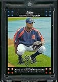 2007 Topps Limited Edition Curtis Granderson Detroit Tigers Baseball Card #DET10 - Mint Condition - In Protective Display Case!