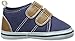Luvable Friends Unisex Baby Crib Shoes, Blue Hook, 6-12 Months
