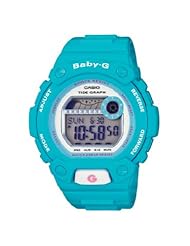 Casio Womens BLX102-2B Baby-G Shock Resistant Light Blue Digital Sport Watch