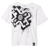 X Games Boys 8-20 Classic Screened Logo Tshirt,White,10/12